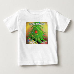 Camiseta De Bebé Rick London Divertido "Adorno de Capucha" Árbol de