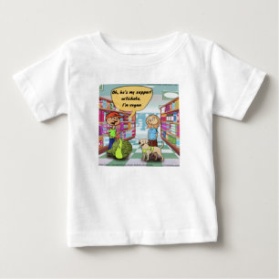 Camiseta De Bebé Rick London Divertido Apoyo Alcachofa