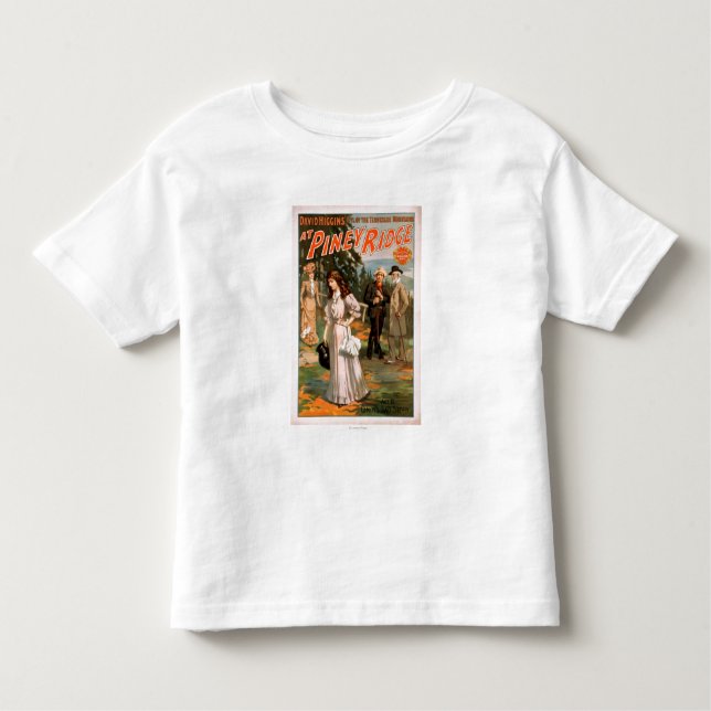 Camiseta De Bebé Ridge penoso "Idyl de las montañas de Tennessee " (Anverso)