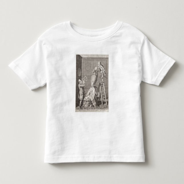 Camiseta De Bebé Ridículo Sabor o la Absurdez de las Damas, pub. (Anverso)