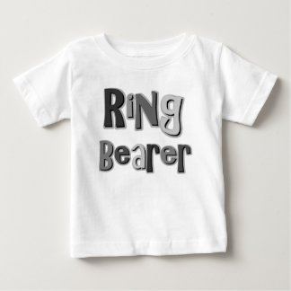 Camiseta De Bebé Ring Bearer Gray