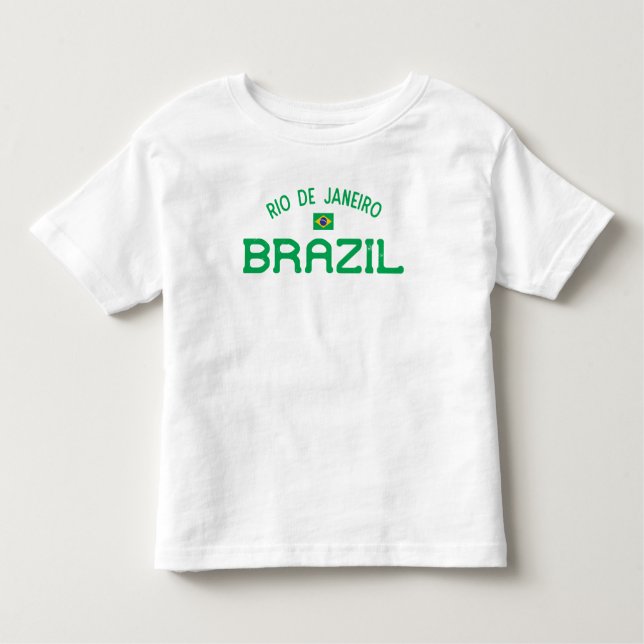 Camiseta De Bebé Río de Janeiro Brasil (Anverso)