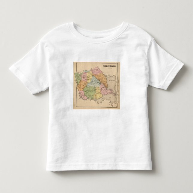 Camiseta De Bebé Río indio (Anverso)