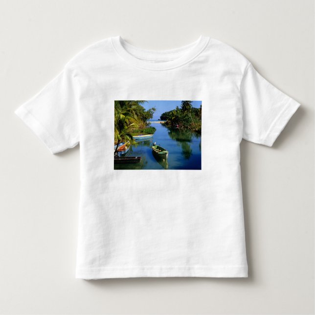 Camiseta De Bebé Río panorámico cerca de Ocho Ríos en Jamaica (Anverso)