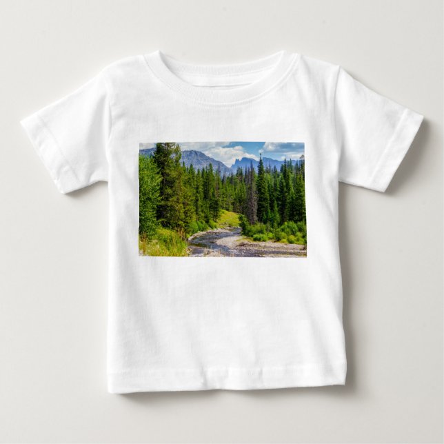 Camiseta De Bebé Río Shoshone de la horquilla norte (Anverso)