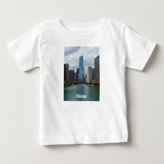 Camiseta De Bebé Río Trump Tower Chicago (Anverso)