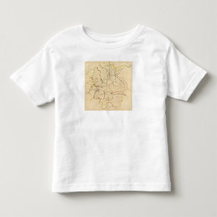 Camiseta De Bebé Ríos y valles de Alemania
