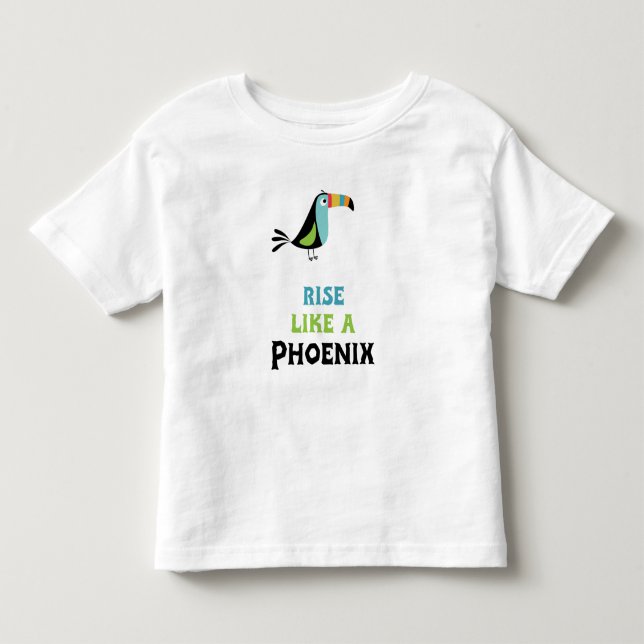 Camiseta De Bebé Rise like a Phoenix (Anverso)