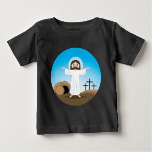 Camiseta De Bebé Risen Christ