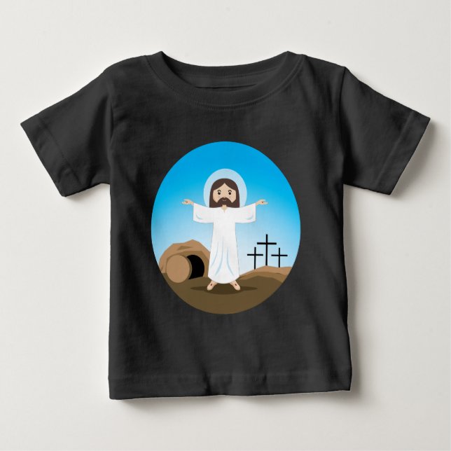 Camiseta De Bebé Risen Christ (Anverso)