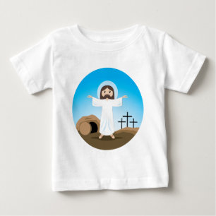 Camiseta De Bebé Risen Christ