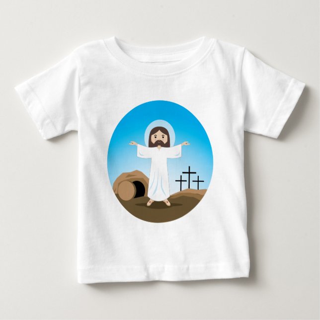 Camiseta De Bebé Risen Christ (Anverso)