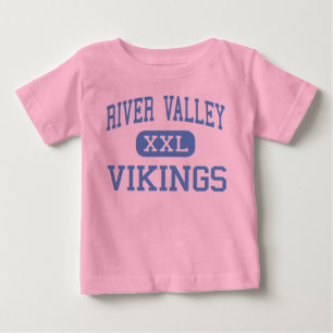 Camiseta De Bebé River Valley - Vikingos - High School secundaria -