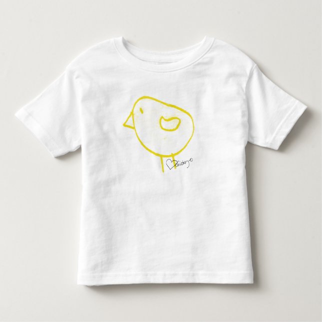 Camiseta De Bebé Riyah-Li diseña Chicky O (Anverso)