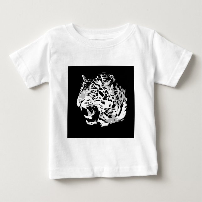 Camiseta De Bebé Roaring Jaguar (Anverso)