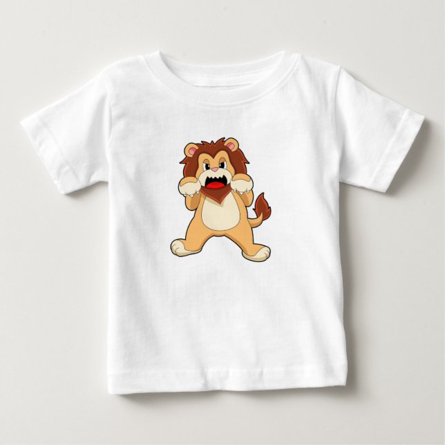 Camiseta De Bebé Roaring Lion.PNG (Anverso)