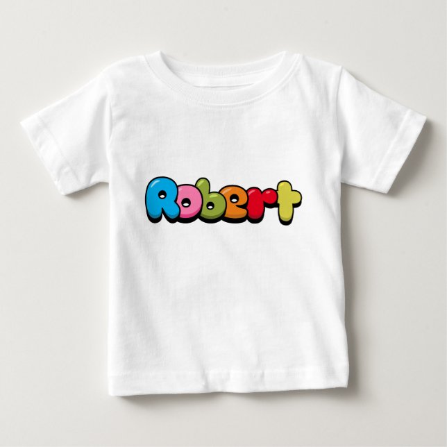 Camiseta De Bebé Robert (Anverso)