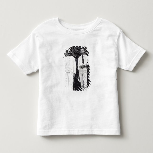 Camiseta De Bebé Robert Louis Stevenson y su amigo (Anverso)
