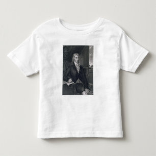 Camiseta De Bebé Roberto R. Livingston, grabado por E. Mackenzie