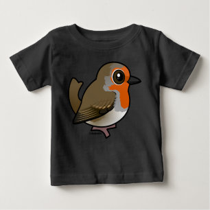 Camiseta De Bebé Robin europeo
