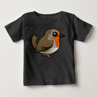 Camiseta De Bebé Robin europeo