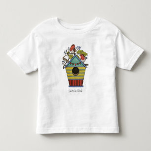 Camiseta De Bebé Robins Con Arándanos Y Aves