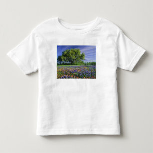 Camiseta De Bebé Roble Vivo y Pincel de Texas, y Texas
