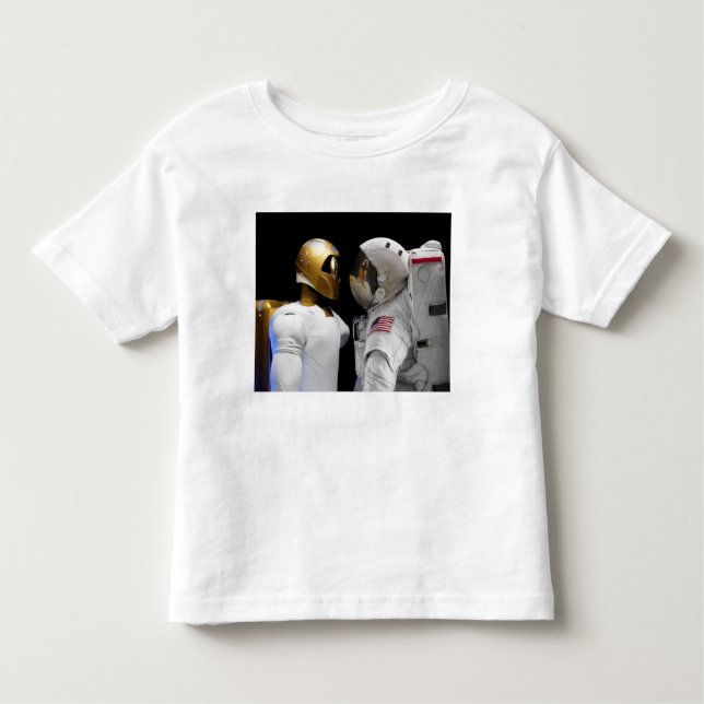Camiseta De Bebé Robonaut 2, un astronauta hel 3 humanoide dexteros (Anverso)