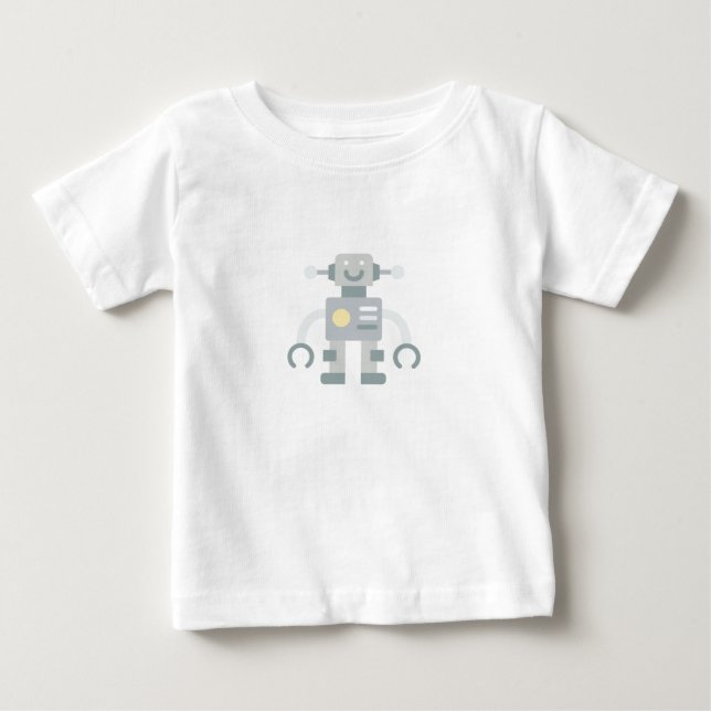 Camiseta De Bebé robot (Anverso)