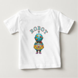 CAMISETA DE BEBÉ ROBOT