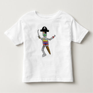 Camiseta De Bebé Robot del pirata