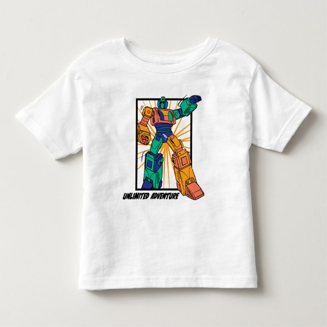 Camiseta De Bebé Robot guerrero gigante: aventura ilimitada (Anverso)