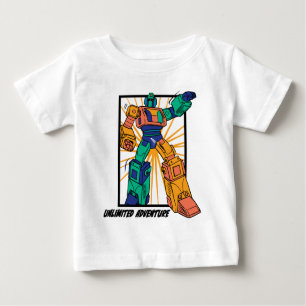Camiseta De Bebé Robot guerrero gigante: aventura ilimitada