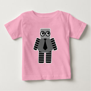 Camiseta De Bebé Robot inteligente