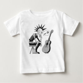 Camiseta De Bebé Robot musical confuso
