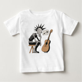 Camiseta De Bebé Robot musical confuso
