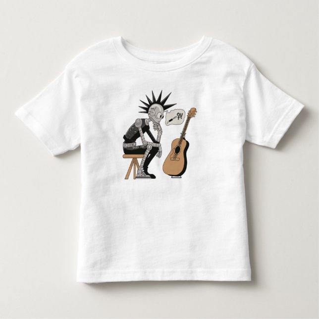 Camiseta De Bebé Robot musical confuso (Anverso)