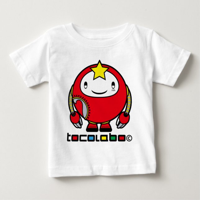 CAMISETA DE BEBÉ ROBOT-ROPO (Anverso)