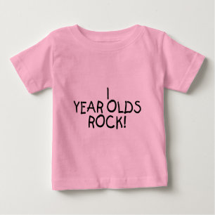 Camiseta De Bebé Roca de 1 año