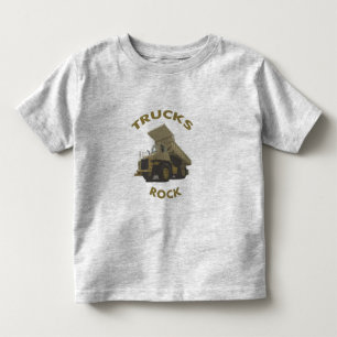 Camiseta De Bebé roca de los camiones