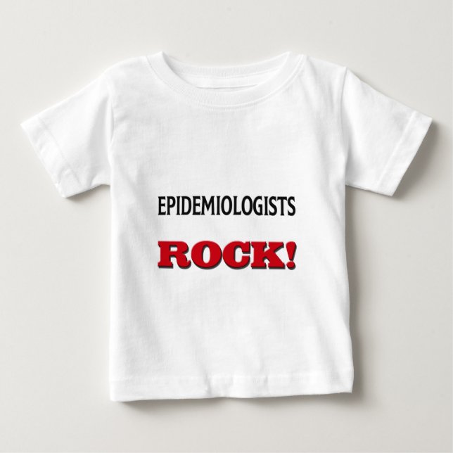 Camiseta De Bebé Roca de los epidemiólogos (Anverso)