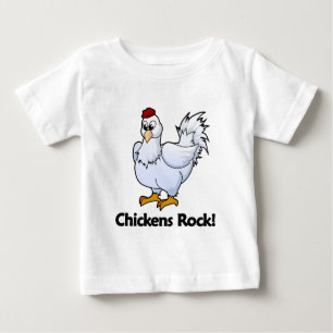 Camiseta De Bebé ¡Roca de los pollos!