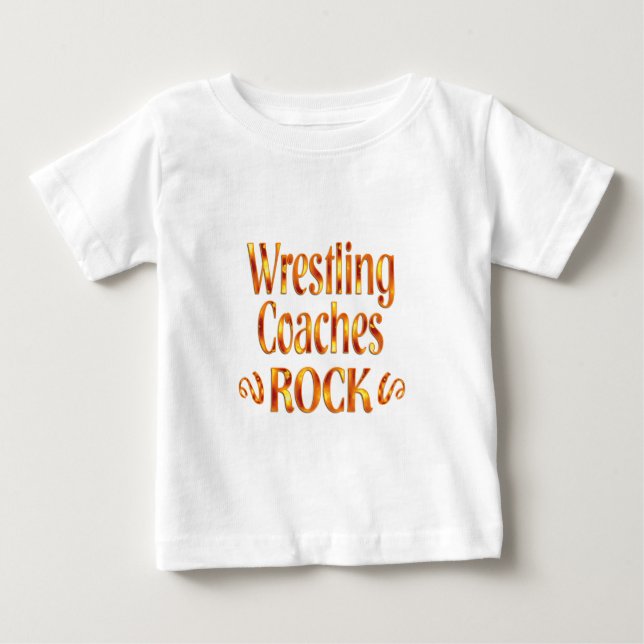 Camiseta De Bebé Roca de lucha de los coches (Anverso)
