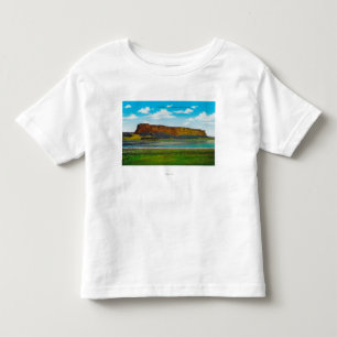 Camiseta De Bebé Roca del barco de vapor, presa magnífica superior