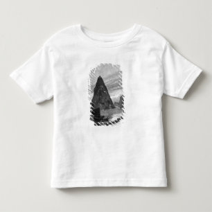 Camiseta De Bebé Roca del pequeño huérfano en el río Yangzi