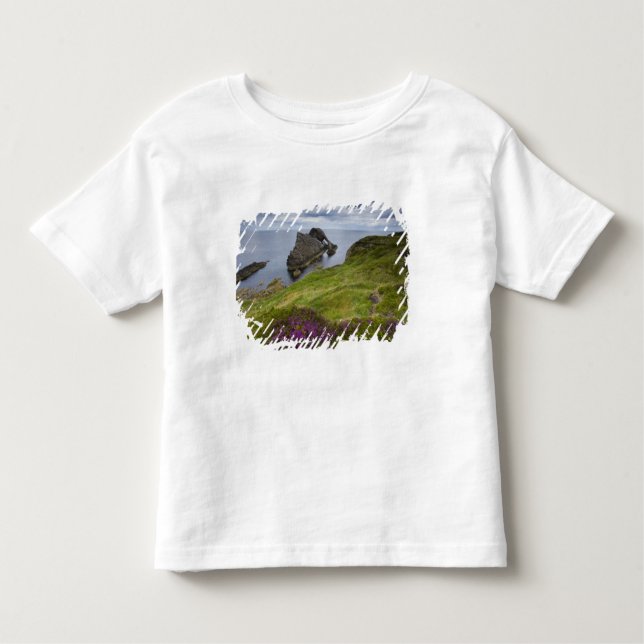 Camiseta De Bebé Roca del violín del arco, Portknockie, Escocia (Anverso)