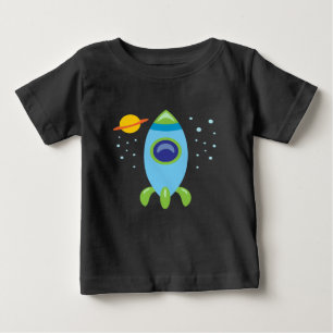 Camiseta De Bebé Roca retro