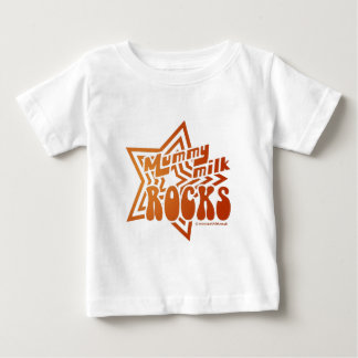 Camiseta De Bebé Rocas de la leche de la momia