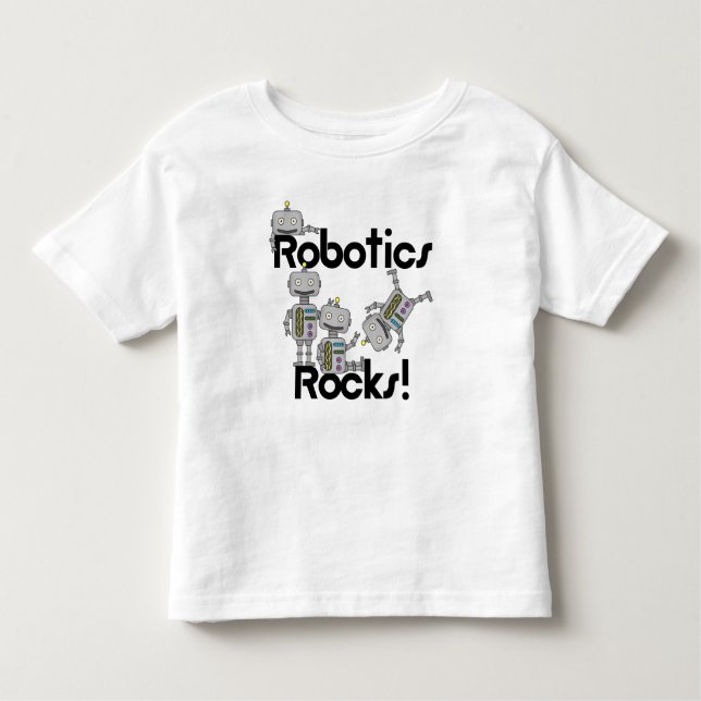 Camiseta De Bebé Rocas de la robótica (Anverso)