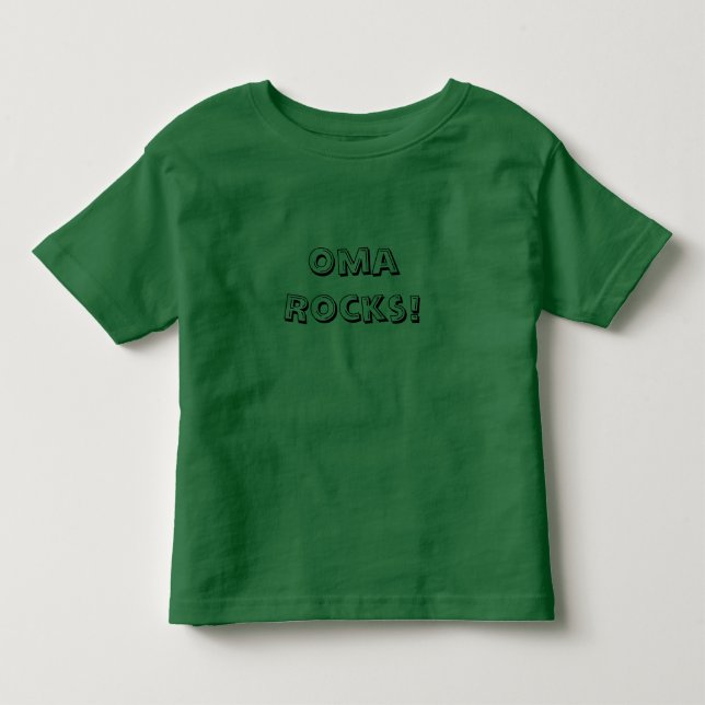 Camiseta De Bebé ¡Rocas de Oma! (Anverso)